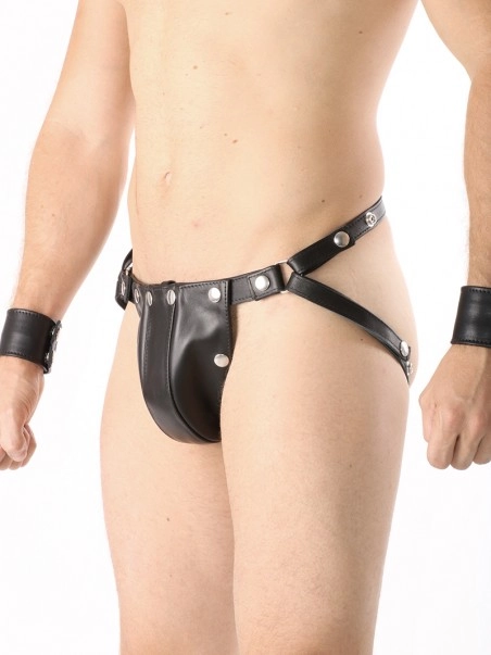 Rob Jockstrap Coque Amovible Cuir 3 Rob Jockstrap Coque Amovible Cuir