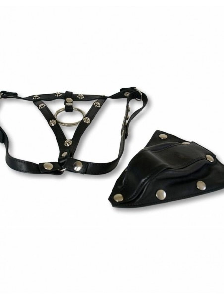 Rob Jockstrap Coque Amovible Cuir 7 Rob Jockstrap Coque Amovible Cuir – Image 5