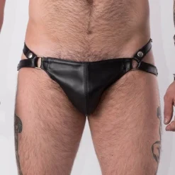 Rob Jockstrap Coque Cuir -Vestiaire Fetish Soldes jockstrap coque cuir 3