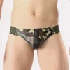 The Red Jockstrap Militaire En Cuir -Vestiaire Fetish Soldes jockstrap militaire en cuir