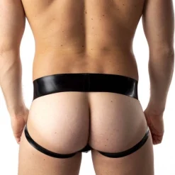 RoB Latex Et Néoprène Jockstrap Zip Rouge/noir Latex -Vestiaire Fetish Soldes jockstrap zip rouge noir latex 2