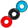 Oxballs Lot 3 Cockrings élastiques Multicouleur Ringer -Vestiaire Fetish Soldes lot 3 cockrings multicouleur ringer