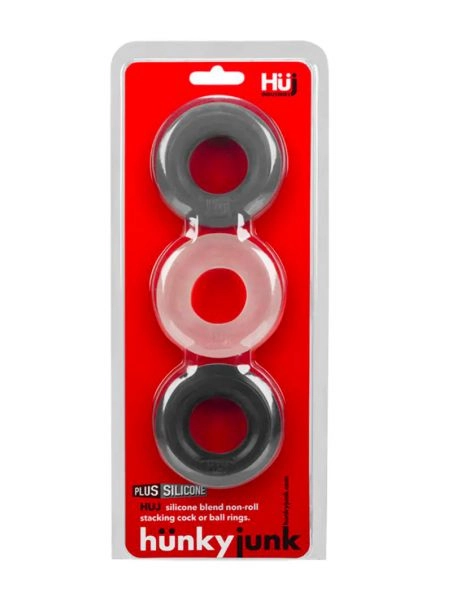 Lot 3 Cockrings élastiques Plats Hünkyjunk 4 Lot 3 Cockrings élastiques Plats Hünkyjunk – Image 2