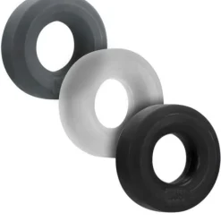 Lot 3 Cockrings élastiques Plats Hünkyjunk 9 Lot 3 Cockrings élastiques Plats Hünkyjunk -Vestiaire Fetish Soldes lot 3 cockrings performance 3