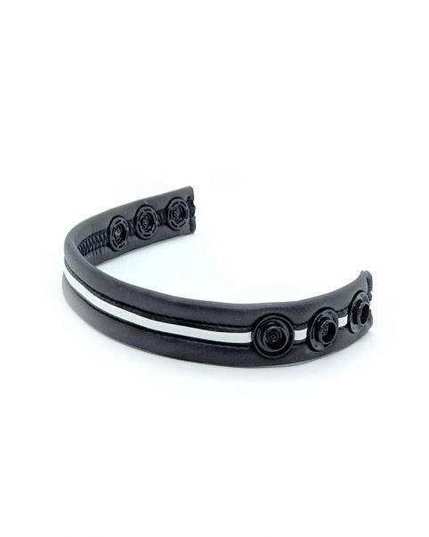 665 Cockring Néoprène à Pressions Gun Strap 4 665 Cockring Néoprène à Pressions Gun Strap – Image 2