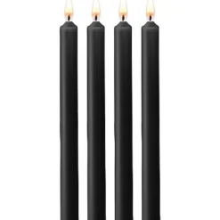 Lot De 4 Grandes Bougies BDSM - Ouch!