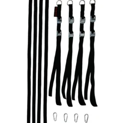 UKRed Lot De Sangles Avec Mousquetons