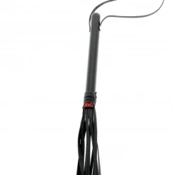 The Red Martinet Long En Cuir 14 The Red Martinet Long En Cuir -Vestiaire Fetish Soldes martinet long en cuir 3