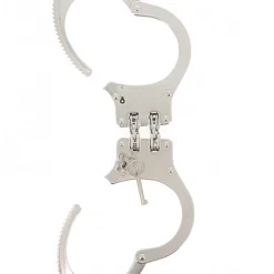 Autres Menottes, Double Charnière Métal -Vestiaire Fetish Soldes menottes double charniere metal 6