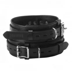 Menottes En Cuir Cuisses - Strict Leather -Vestiaire Fetish Soldes menottes en cuir cuisses strict leather 2