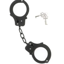 Autres Menottes Métal Noir -Vestiaire Fetish Soldes menottes metal noir 3