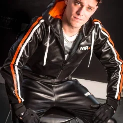 Mr. Riegillio Hoodie Simili-cuir -Vestiaire Fetish Soldes mr rigiellio hoodie simili cuir 2