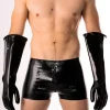 Rubber Fetish Paire De Gants Industriels Longueur Coude -Vestiaire Fetish Soldes paire de gants industriels longueur coude