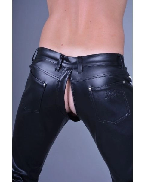 Mr. Riegillio Pantalon Slim Simili-cuir Invisible Thru 7 Mr. Riegillio Pantalon Slim Simili-cuir Invisible Thru – Image 5