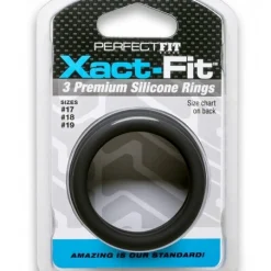 Perfect Fit Lot 3 Cockrings Silicone Medium X-Fact Fit -Vestiaire Fetish Soldes perfect fit lot 3 cockrings silicone medium x fact fit 4