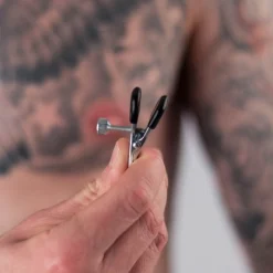 Rimba Pinces à Seins Croco Plates Réglables -Vestiaire Fetish Soldes pinces a seins croco plates reglables 1