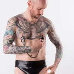 Autres Pinces à Seins Japonaises Noires -Vestiaire Fetish Soldes pinces a seins japonaises noires 2