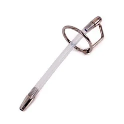 Plug Pénis Creux Flexible