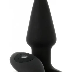 Autres Plug Vibrant à Télécommande 14 Cm X 5 Cm -Vestiaire Fetish Soldes plug vibrant a telecommande 2