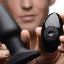 Autres Plug Vibrant à Télécommande 14 Cm X 5 Cm -Vestiaire Fetish Soldes plug vibrant a telecommande 6