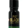 Poppers Pig Black 15 Ml -Vestiaire Fetish Soldes poppers pig black 15 ml
