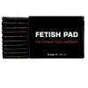 Protections Noires Absorbantes Fetish Pad -Vestiaire Fetish Soldes protections noires absorbantes fetish pad