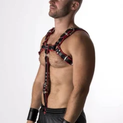 RoB Accessoires Sangle Pour Harnais Pitbull En Cuir Souple -Vestiaire Fetish Soldes sangle pour harnais pitbull en cuir souple 2