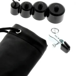 The Red Set De 4 Poids + 1 Pince -Vestiaire Fetish Soldes set de 4 poids 1 pince 10