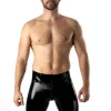 RoB Latex Et Néoprène Short Fullzip Latex -Vestiaire Fetish Soldes short fullzip latex