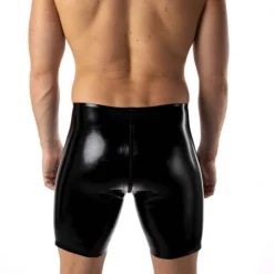 RoB Latex Et Néoprène Short Fullzip Latex -Vestiaire Fetish Soldes short fullzip latex 3