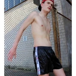 Boxer Shiny - Sk8erboy -Vestiaire Fetish Soldes short shiny sk8erboy 2