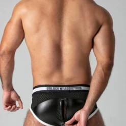 Slip Avec Poche Amovible Et Zip Full Access - Locker Gear -Vestiaire Fetish Soldes slip avec poche amovible et zip full access locker gear 10