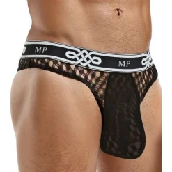 MalePower String Effet Push-up -Vestiaire Fetish Soldes string effet push up 6
