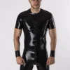 RoB Latex Et Néoprène T-Shirt Zip Latex -Vestiaire Fetish Soldes t shirt zip latex