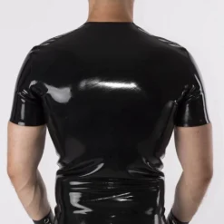 RoB Latex Et Néoprène T-Shirt Zip Latex -Vestiaire Fetish Soldes t shirt zip latex 7