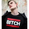 Tshirt BITCH - Sk8erboy -Vestiaire Fetish Soldes tshirt bitch sk8erboy